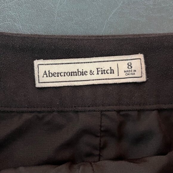 Abercrombie & Fitch Womens Mini Skirt Sz 8 Lace Up Whimsigoth Punk Festival Rock - Picture 5 of 10